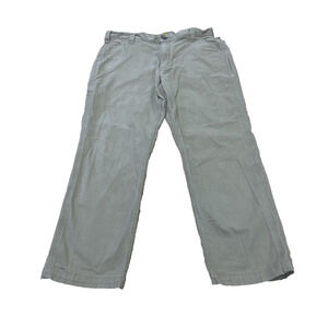 Carhartt Dungaree Relaxed Fit Work Pants 38X30 Beige Canvas Utility Workwear